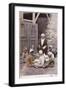 Arab School in Cairo c.1900-null-Framed Photographic Print