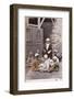 Arab School in Cairo c.1900-null-Framed Photographic Print