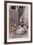 Arab School in Cairo c.1900-null-Framed Photographic Print