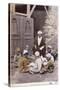 Arab School in Cairo c.1900-null-Stretched Canvas