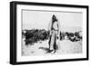 Arab Shepherd, Kazimain Area, Iraq, 1917-1919-null-Framed Giclee Print