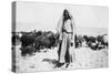 Arab Shepherd, Kazimain Area, Iraq, 1917-1919-null-Stretched Canvas