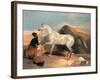 Arab Stallion-Edwin Henry Landseer-Framed Giclee Print