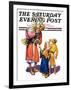 "Arab Vendor and Children," Saturday Evening Post Cover, September 21, 1929-Henry Soulen-Framed Giclee Print