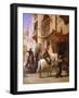 Arab Warriors in a Street-Paul Dominique Philippoteaux-Framed Giclee Print