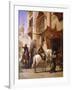 Arab Warriors in a Street-Paul Dominique Philippoteaux-Framed Giclee Print