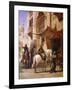 Arab Warriors in a Street-Paul Dominique Philippoteaux-Framed Giclee Print