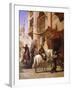 Arab Warriors in a Street-Paul Dominique Philippoteaux-Framed Giclee Print