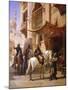 Arab Warriors in a Street-Paul Dominique Philippoteaux-Mounted Giclee Print