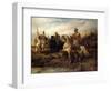 Arab Warriors on Horseback-Adolf Schreyer-Framed Giclee Print