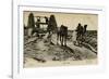 Arab Well with Men and Camels-null-Framed Photographic Print