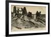 Arab Well with Men and Camels-null-Framed Photographic Print