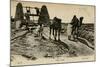 Arab Well with Men and Camels-null-Mounted Photographic Print