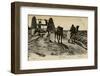 Arab Well with Men and Camels-null-Framed Photographic Print