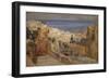 Arab Woman on a Rooftop, Algiers Beyond-Frederick Arthur Bridgman-Framed Giclee Print