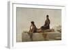 Arab Women on a Rooftop-Nathaniel Sichel-Framed Giclee Print