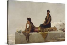 Arab Women on a Rooftop-Nathaniel Sichel-Stretched Canvas