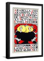 Arabella And Araminta Stories By Gertrude Smith With Xv Pictures By Ethel Reed-Ethel Reed-Framed Art Print
