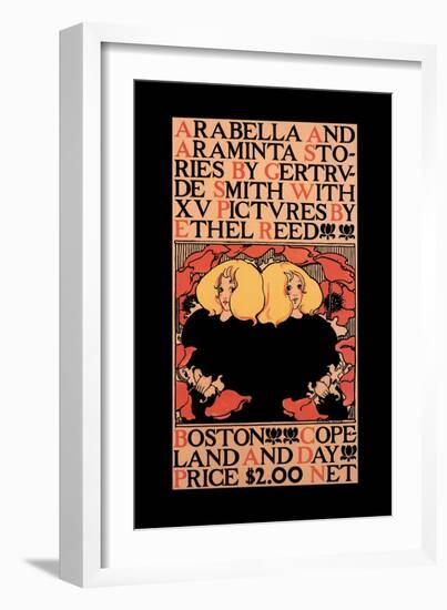 Arabella and Araminta Stories-Ethel Reed-Framed Art Print