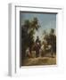 Arabes ?heval ?'abreuvoir-Georges Washington-Framed Giclee Print