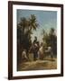 Arabes ?heval ?'abreuvoir-Georges Washington-Framed Giclee Print