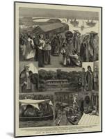 Arabi in Exile, the Arrival at Colombo, Ceylon-null-Mounted Giclee Print