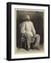 Arabi Pasha, Photographed in Prison at Cairo-null-Framed Giclee Print