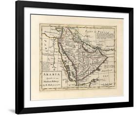 Arabia, Agreeable To Modern History-H^ Moll-Framed Premium Giclee Print