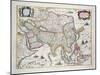 Arabia, Japan, the Korean Peninsula and the Greater Part of the Indonesian Archipelago, 1631-Hendrik I Hondius-Mounted Giclee Print