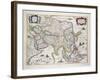 Arabia, Japan, the Korean Peninsula and the Greater Part of the Indonesian Archipelago, 1631-Hendrik I Hondius-Framed Giclee Print