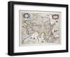 Arabia, Japan, the Korean Peninsula and the Greater Part of the Indonesian Archipelago, 1631-Hendrik I Hondius-Framed Giclee Print