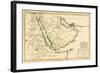 Arabia, the Persian Gulf and the Red Sea, with Egypt, Nubia and Abyssinia, from 'Atlas De Toutes…-Charles Marie Rigobert Bonne-Framed Giclee Print