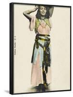 'Arabian' Belly Dancer - Algeria-null-Framed Photographic Print