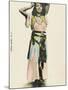 'Arabian' Belly Dancer - Algeria-null-Mounted Photographic Print