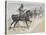 Arabian Chief and Cavalrymen-Frederic Remington-Stretched Canvas