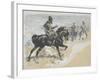 Arabian Chief and Cavalrymen-Frederic Remington-Framed Giclee Print