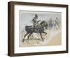 Arabian Chief and Cavalrymen-Frederic Remington-Framed Giclee Print