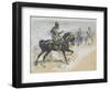 Arabian Chief and Cavalrymen-Frederic Remington-Framed Giclee Print