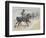 Arabian Chief and Cavalrymen-Frederic Remington-Framed Giclee Print