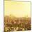 Arabian City in Yellow Gamma. Cairo-Dudarev Mikhail-Mounted Photographic Print