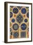 Arabian Decoration, Plate XXVII from 'Polychrome Ornament', engraved by F. Durin, 1869-Albert Charles August Racinet-Framed Giclee Print