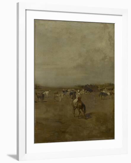 Arabian Encampment, c.1847-Eugene Fromentin-Framed Giclee Print