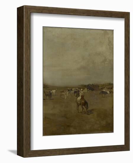 Arabian Encampment, c.1847-Eugene Fromentin-Framed Giclee Print