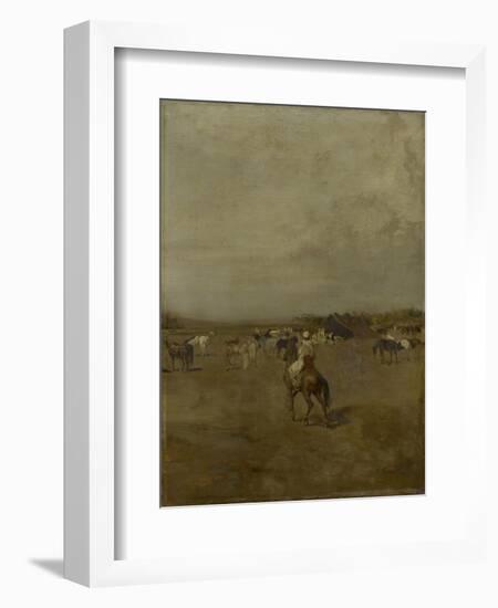 Arabian Encampment, c.1847-Eugene Fromentin-Framed Giclee Print