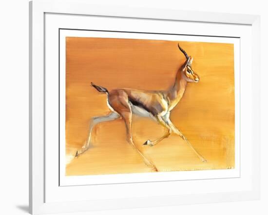 Arabian Gazelle, 2010-Mark Adlington-Framed Giclee Print