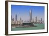 Arabian Gulf and City Skyline, Salmiya, Kuwait City, Kuwait, Middle East-Jane Sweeney-Framed Photographic Print