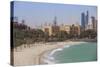 Arabian Gulf and City Skyline, Salmiya, Kuwait City, Kuwait, Middle East-Jane Sweeney-Stretched Canvas