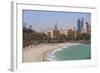 Arabian Gulf and City Skyline, Salmiya, Kuwait City, Kuwait, Middle East-Jane Sweeney-Framed Photographic Print