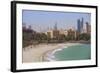 Arabian Gulf and City Skyline, Salmiya, Kuwait City, Kuwait, Middle East-Jane Sweeney-Framed Photographic Print