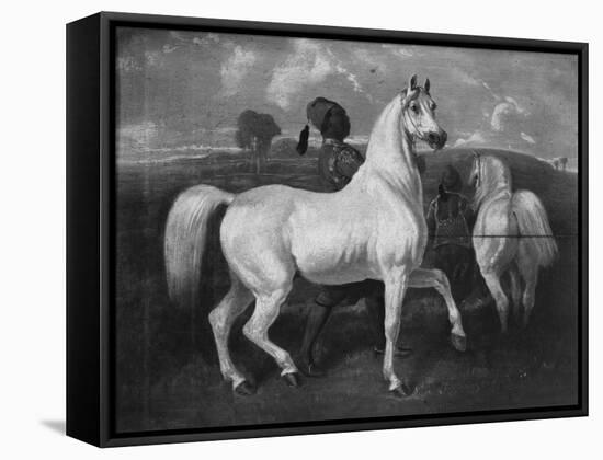 Arabian Horses, 19th Century-Eugene Fromentin-Framed Stretched Canvas